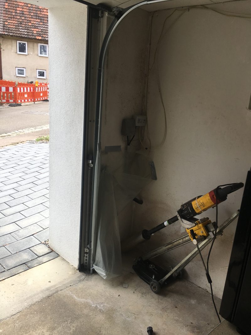 Kernlochbohrung Garage